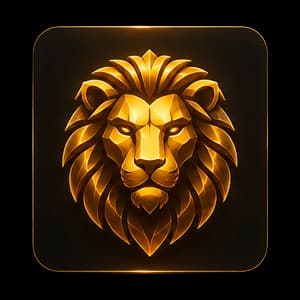Lion high symbol